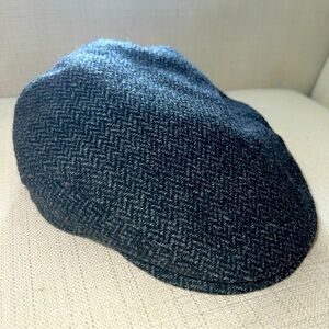 Mucros Weavers 100% Wool Trinity Cap Size M Ireland Newsboy/Cabbie Cap